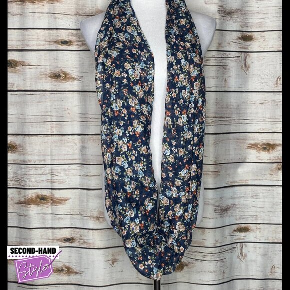 Maurices Lightweight Floral Infinity Scarf - Picture 2 of 2